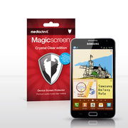 Magicscreen screen protector: Crystal Clear (Invisible) edition - Samsung Galaxy Note