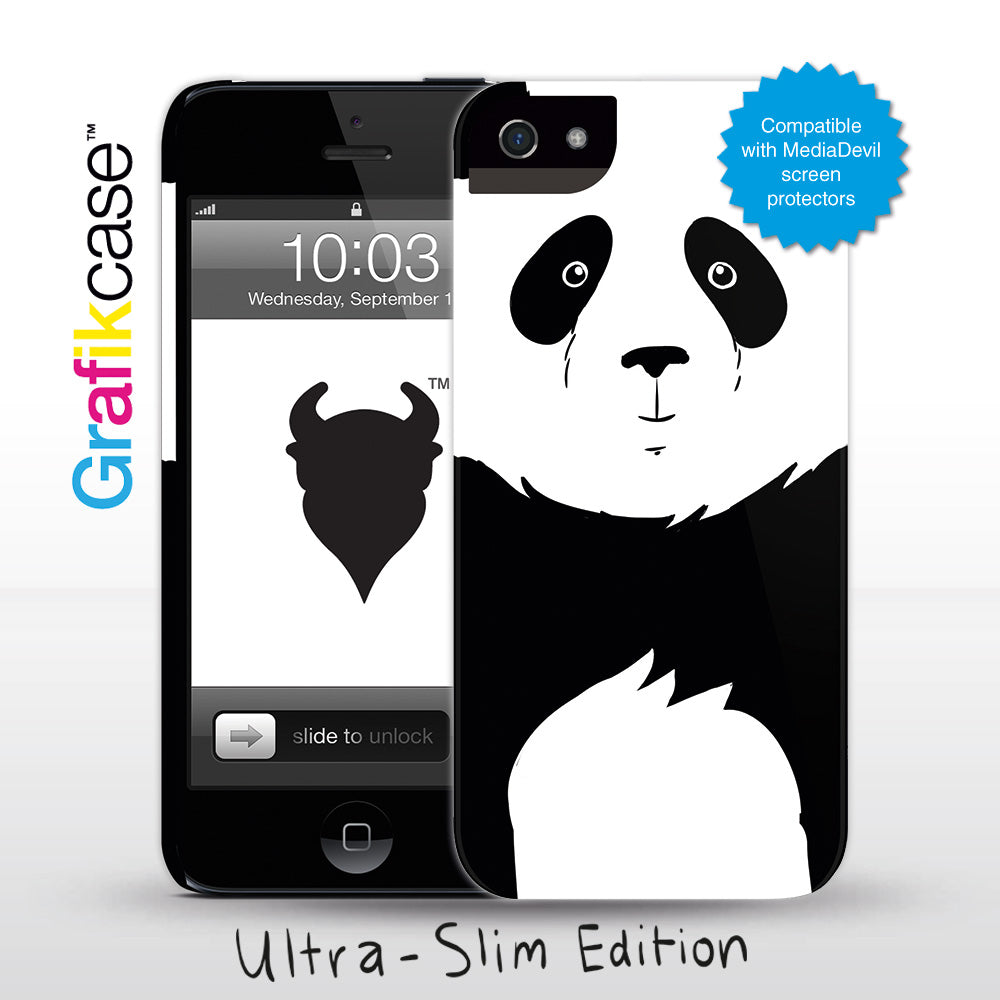 Grafikcase iPhone 5 Ultra-slim case edition: Panda - Glossy