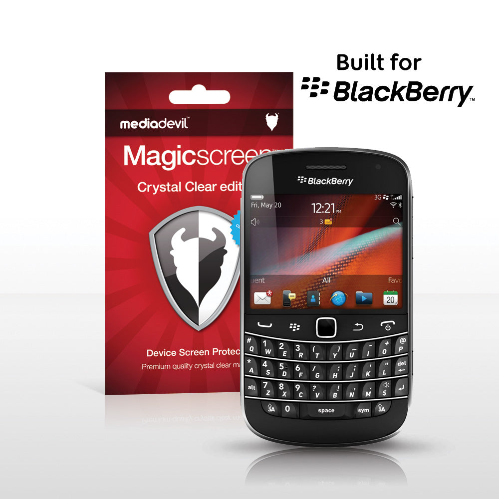 Magicscreen Screen Protector Crystal Clear edition for the BlackBerry Bold 9900 and 9930