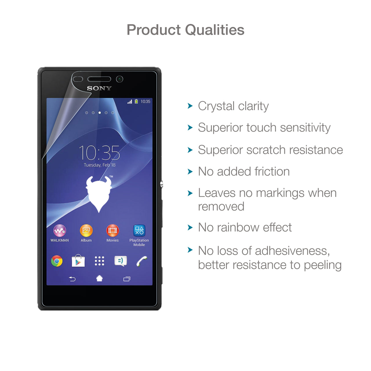 Sony Xperia M2 Screen Protector (Clear)