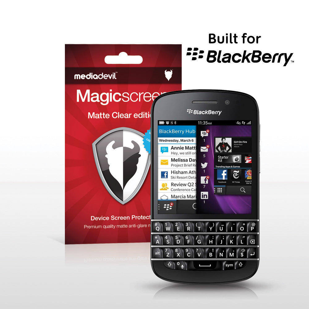 BlackBerry Q10 Screen Protector (Matte, Anti-Glare)
