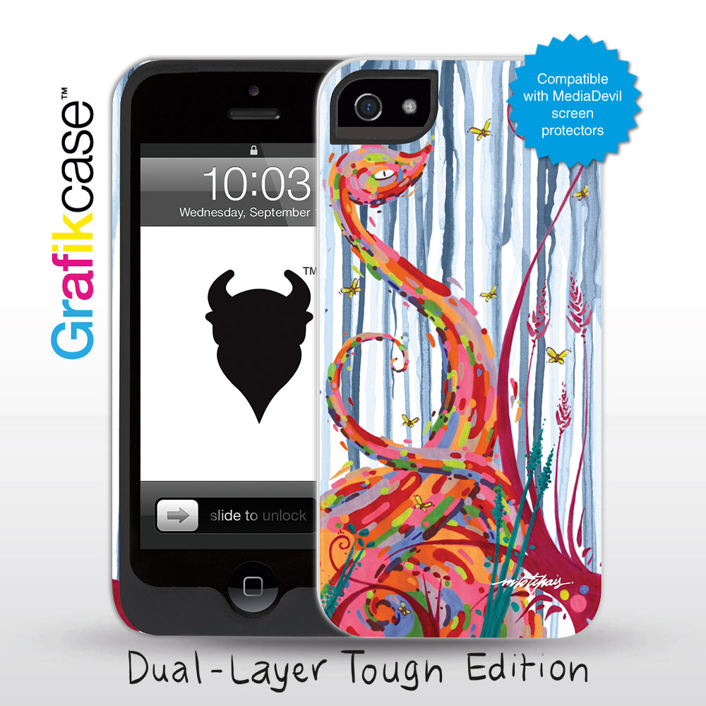 Grafikcase iPhone 5 case: See Through by Milo Tchais