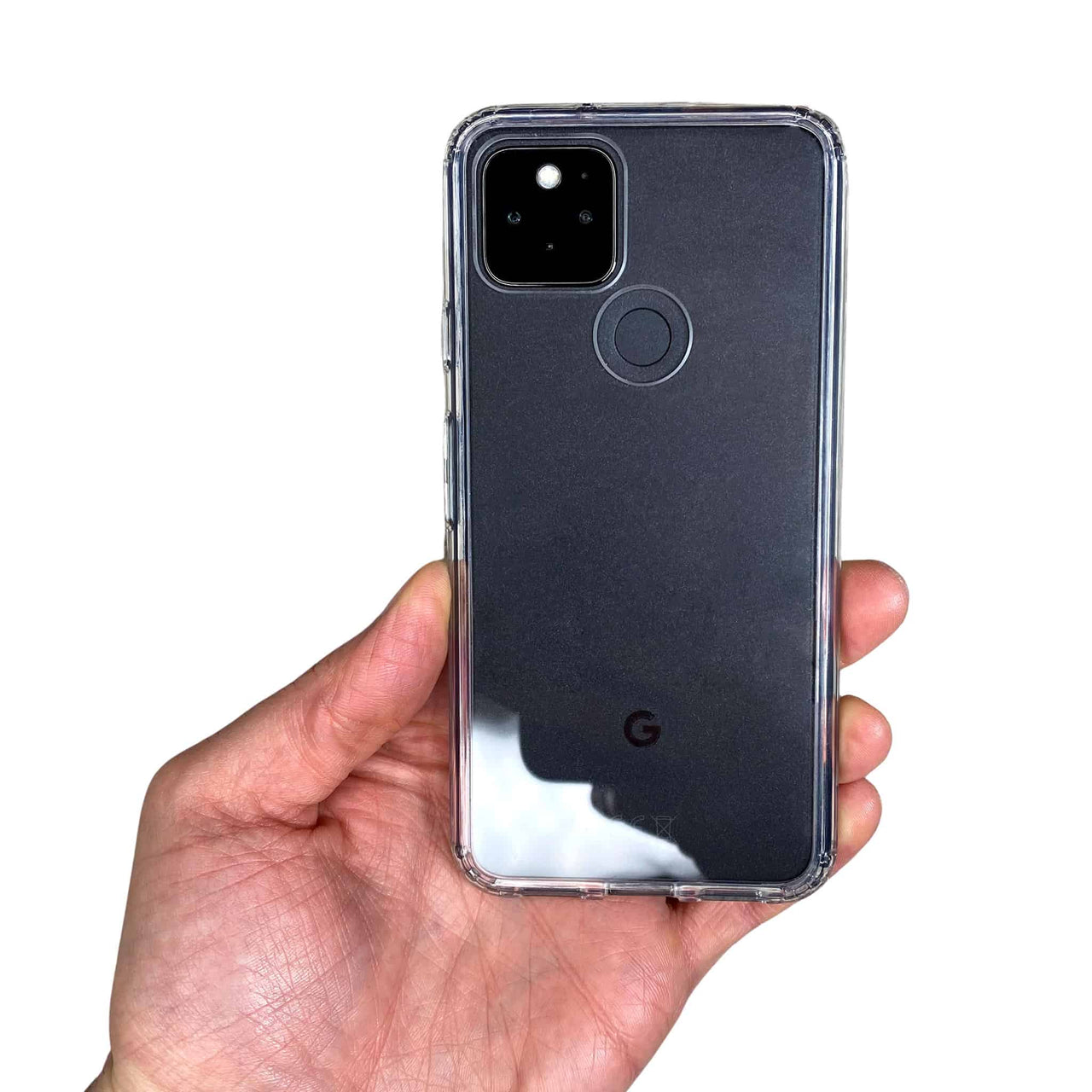 Google Pixel 5 Reinforced TPU Gel Case (Clear)