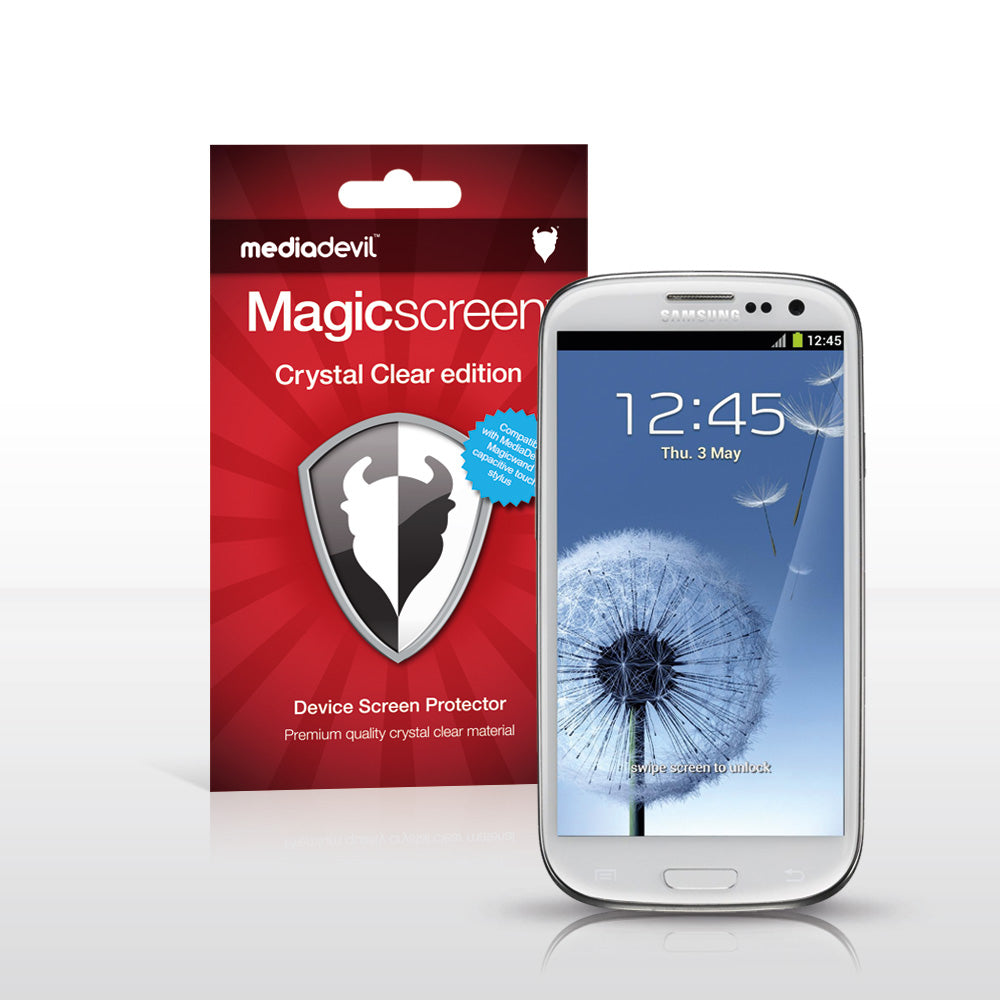 Magicscreen screen protector: Crystal Clear (Invisible) edition - Samsung Galaxy S III