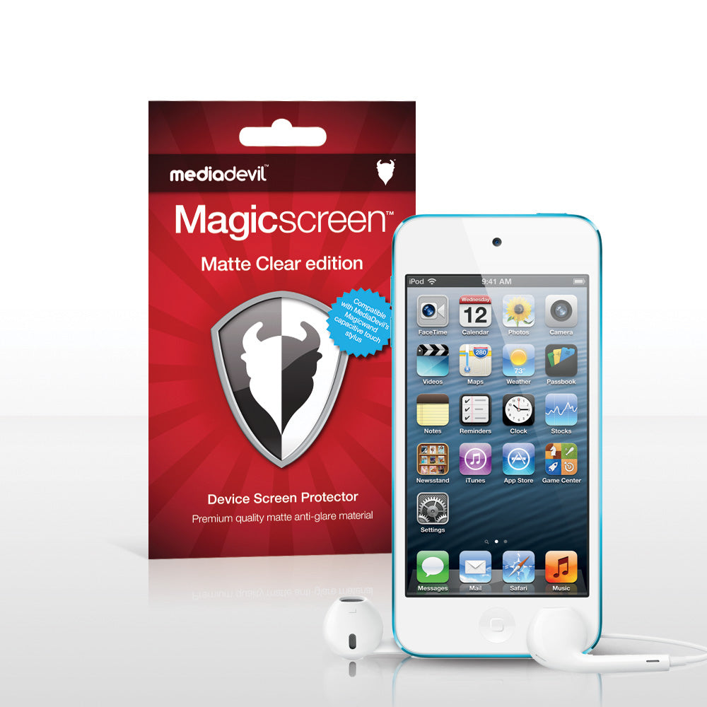 Magicscreen screen protector - Matte Clear (Anti-Glare) Edition - Apple iPod Touch 5G
