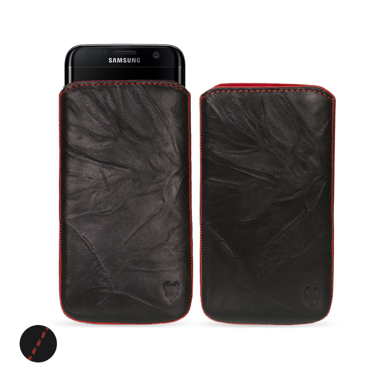 Samsung Galaxy S7 Edge Genuine Leather Pouch Sleeve Case | Artisanpouch