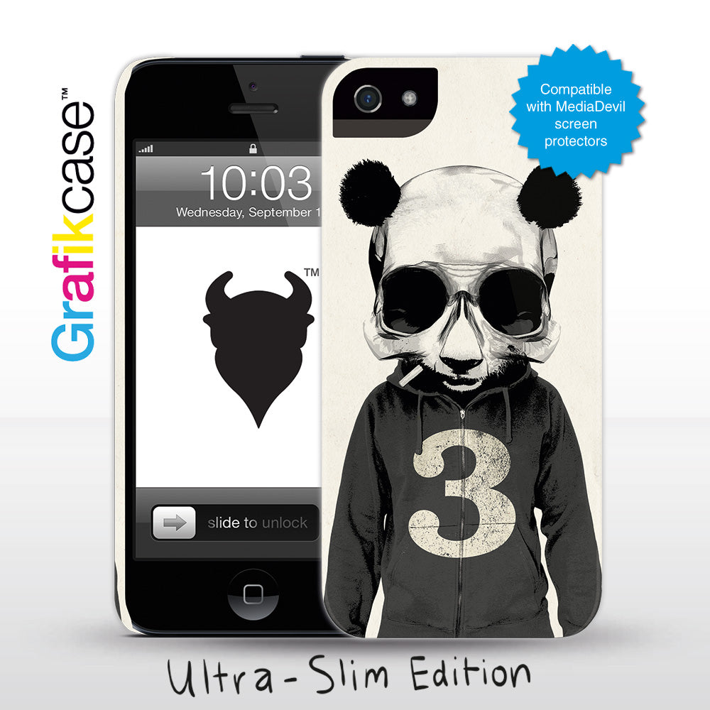 Grafikcase iPhone 5 case: Panda No. 3 by Hidden Moves