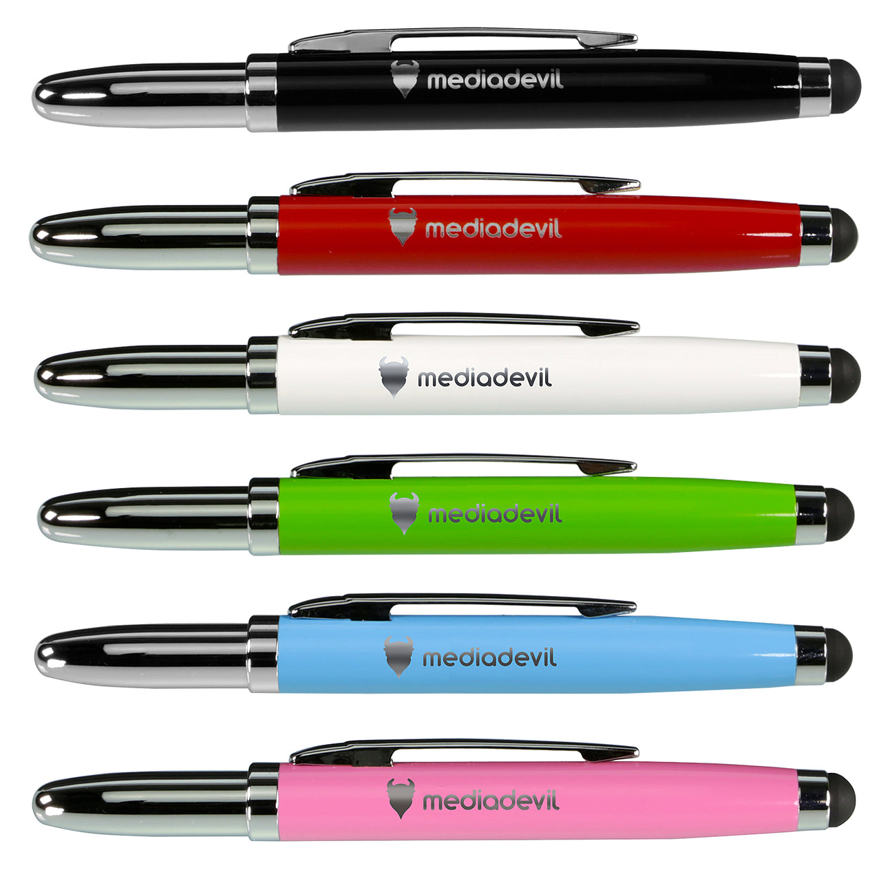 Touchscreen Stylus (Executive) with Biro Ballpoint Pen | Magicwand