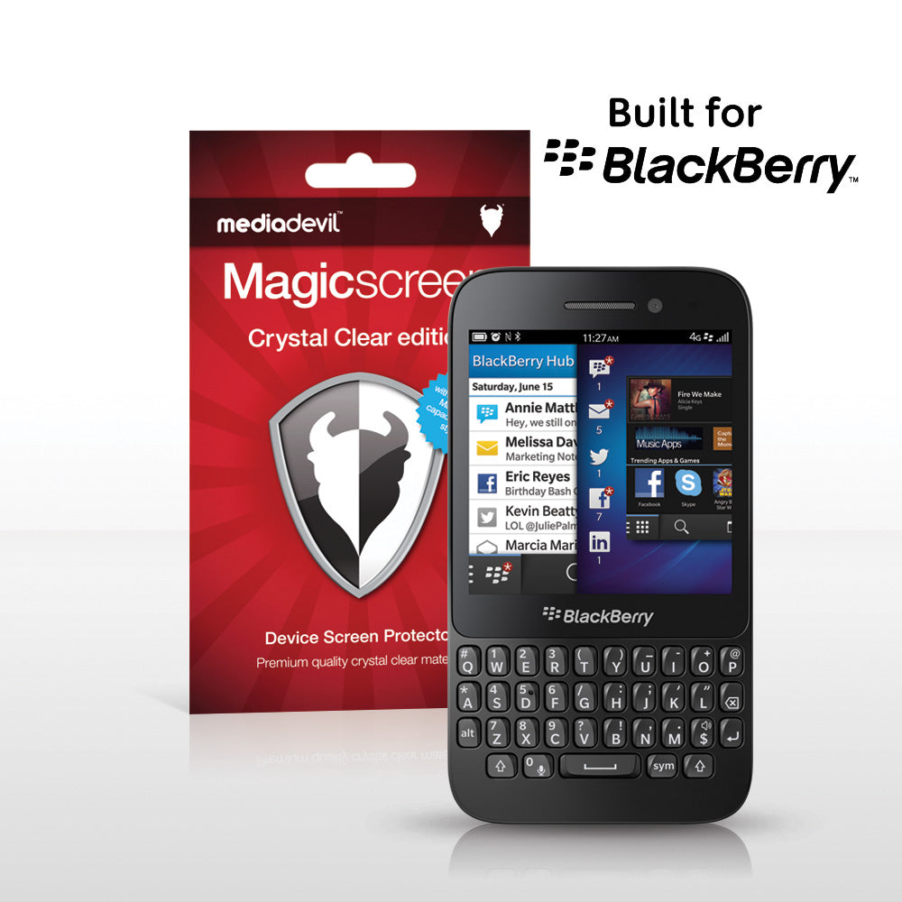 BlackBerry Q5 Screen Protector (Clear)
