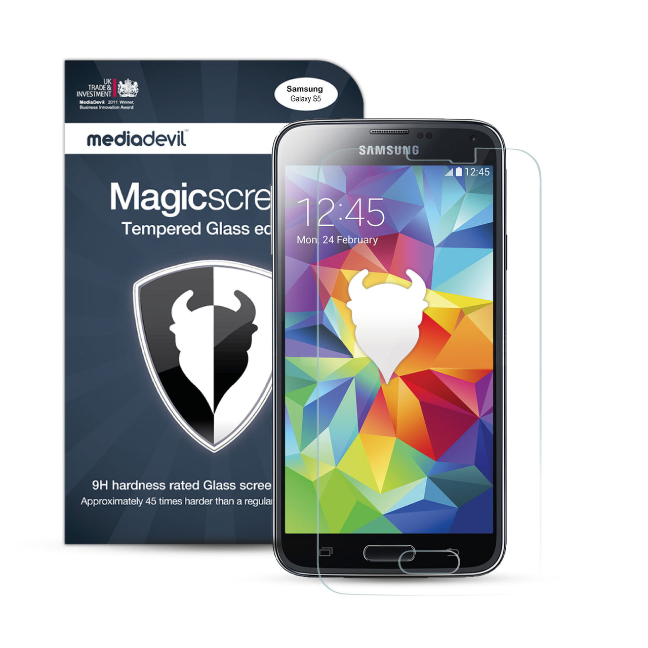 Samsung Galaxy S5 Tempered Glass Screen Protector (Clear)