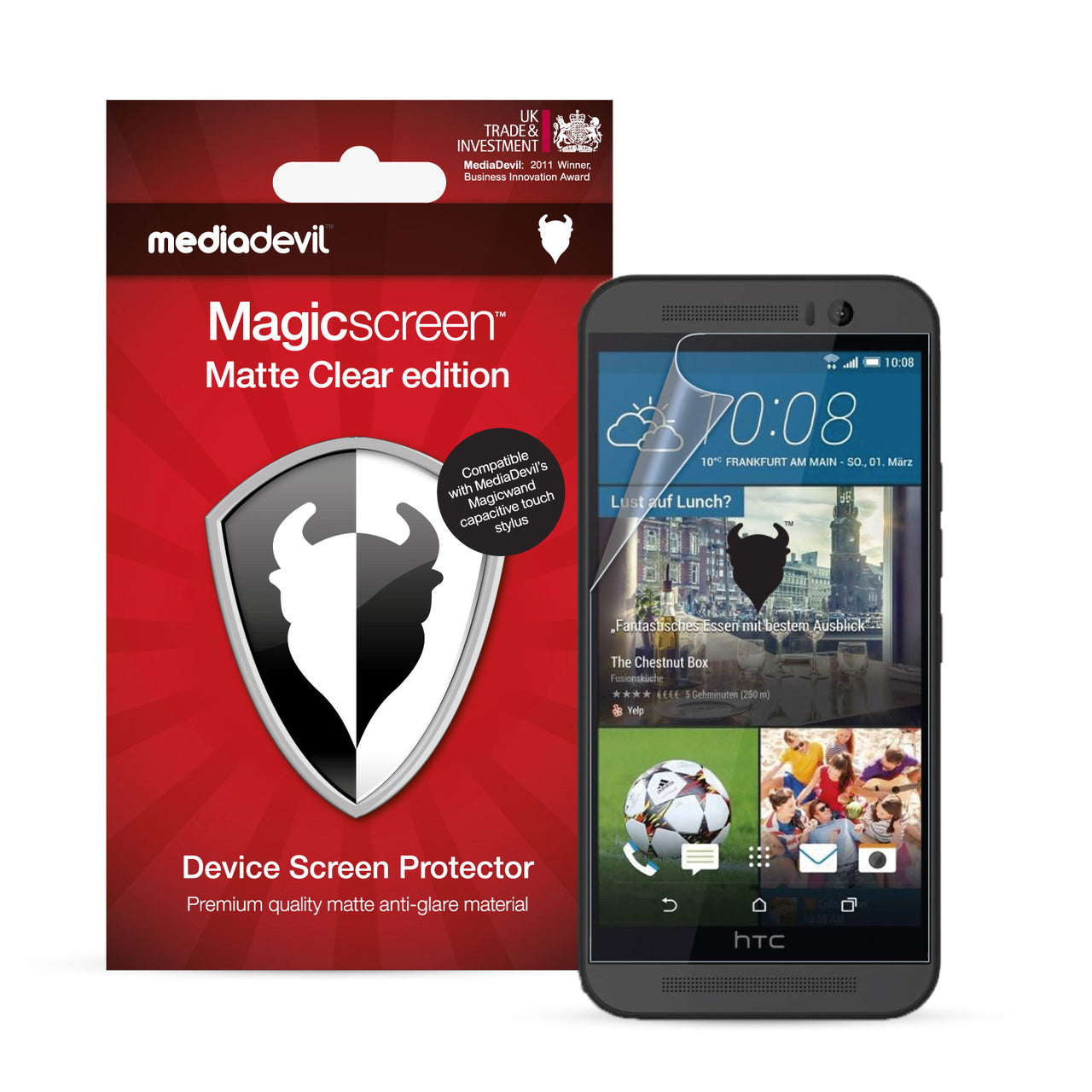 HTC One M9 (2015) Screen Protector (Matte, Anti-Glare)