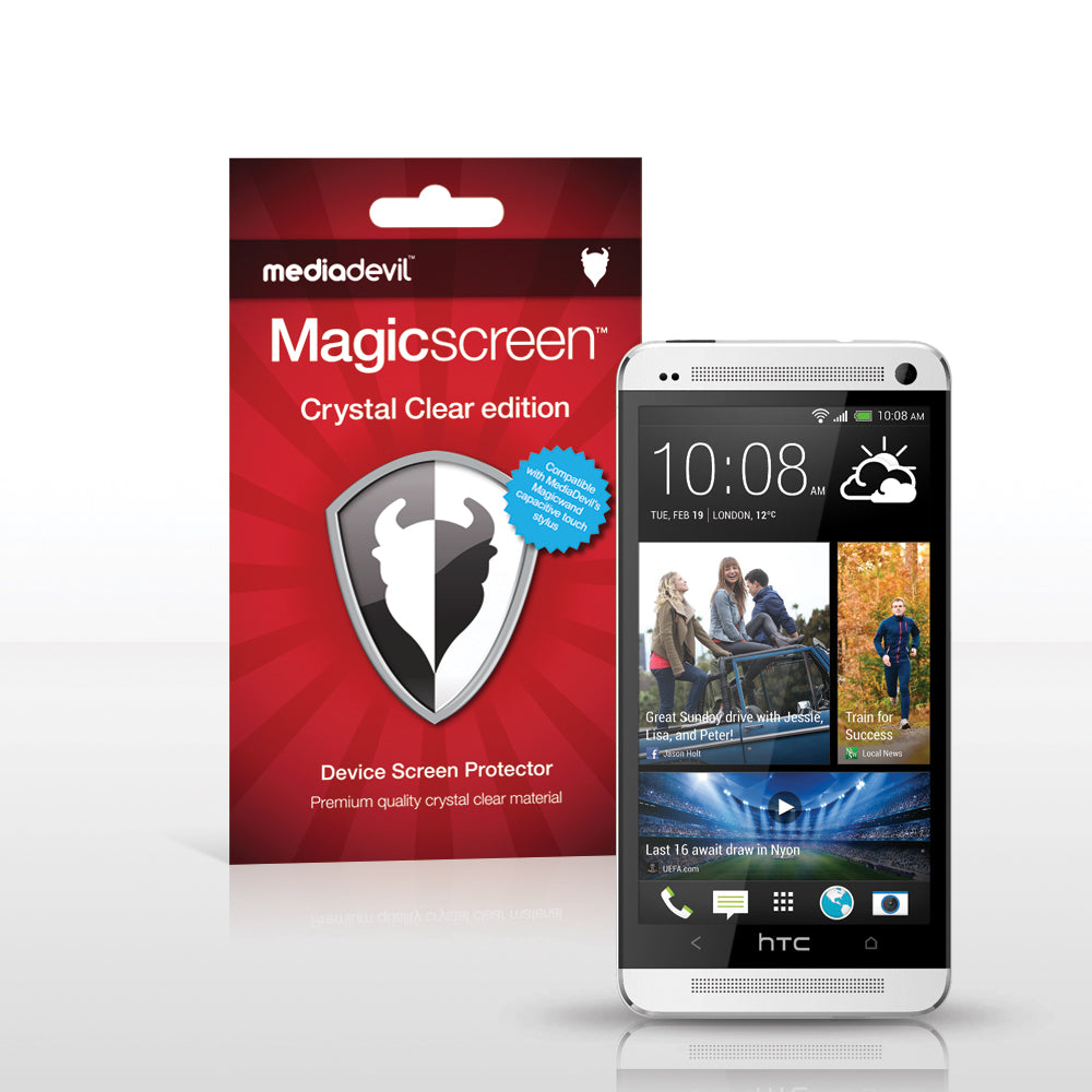 Magicscreen screen protector - Crystal Clear (Invisible) Edition - HTC One