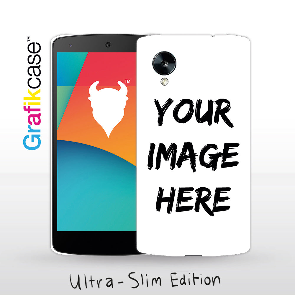 Google Nexus 5 Personalised Case - Ultra-Slim (Glossy) | Grafikcase