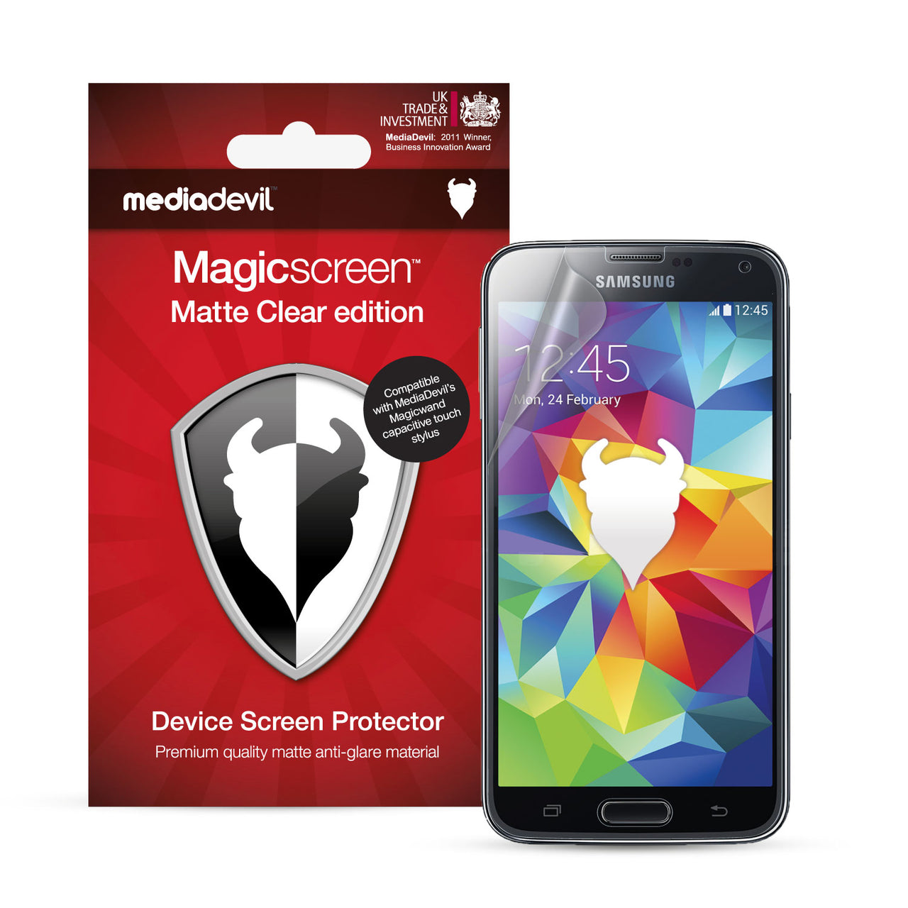 Samsung Galaxy S5 Screen Protector (Matte, Anti-Glare)