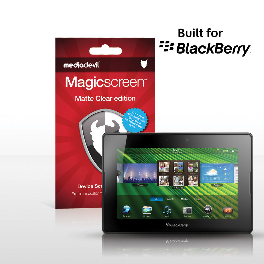 MediaDevil Magic Screen protector for the BlackBerry PlayBook