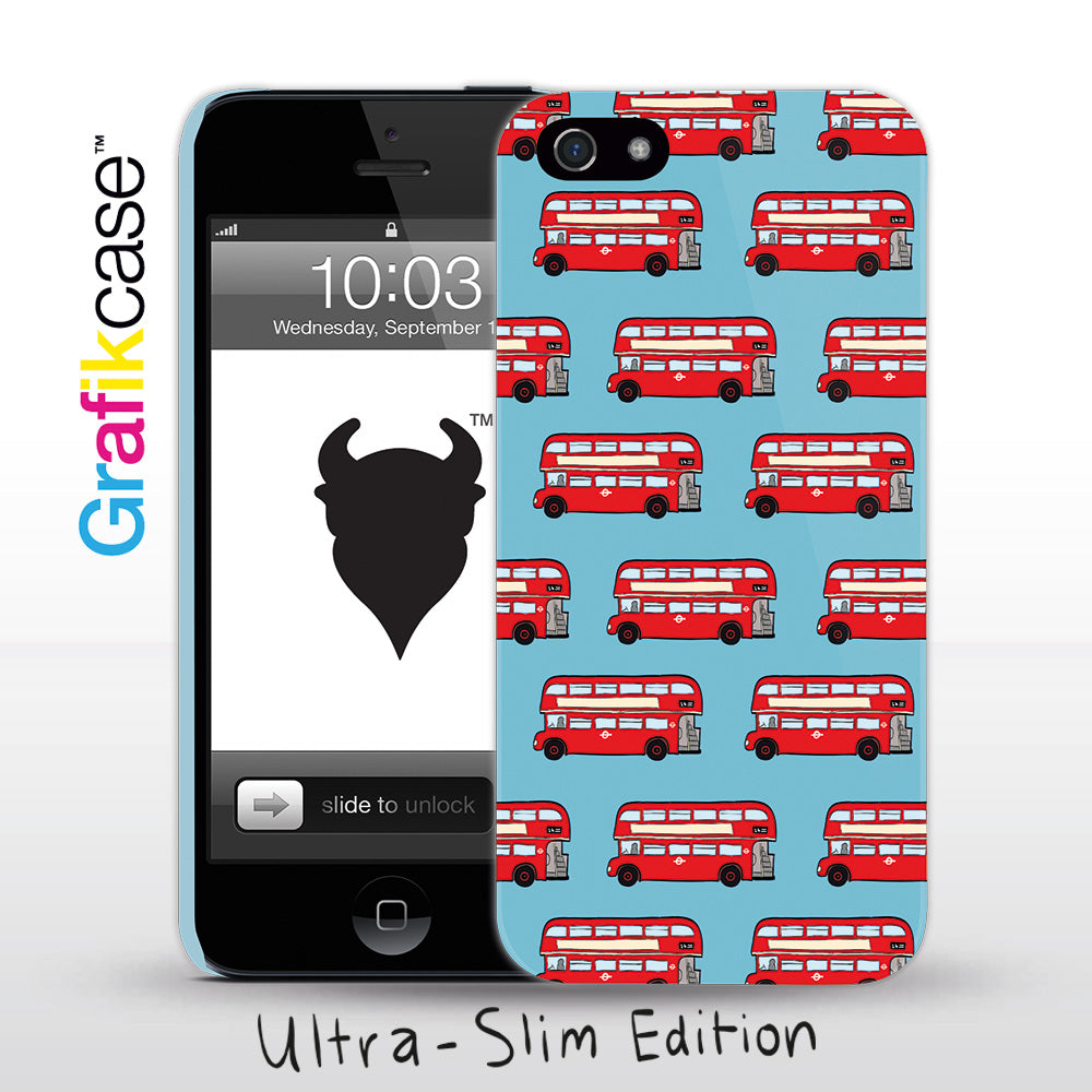 iPhone SE (1st Gen) and iPhone 5/5s Case: London Buses | Grafikcase