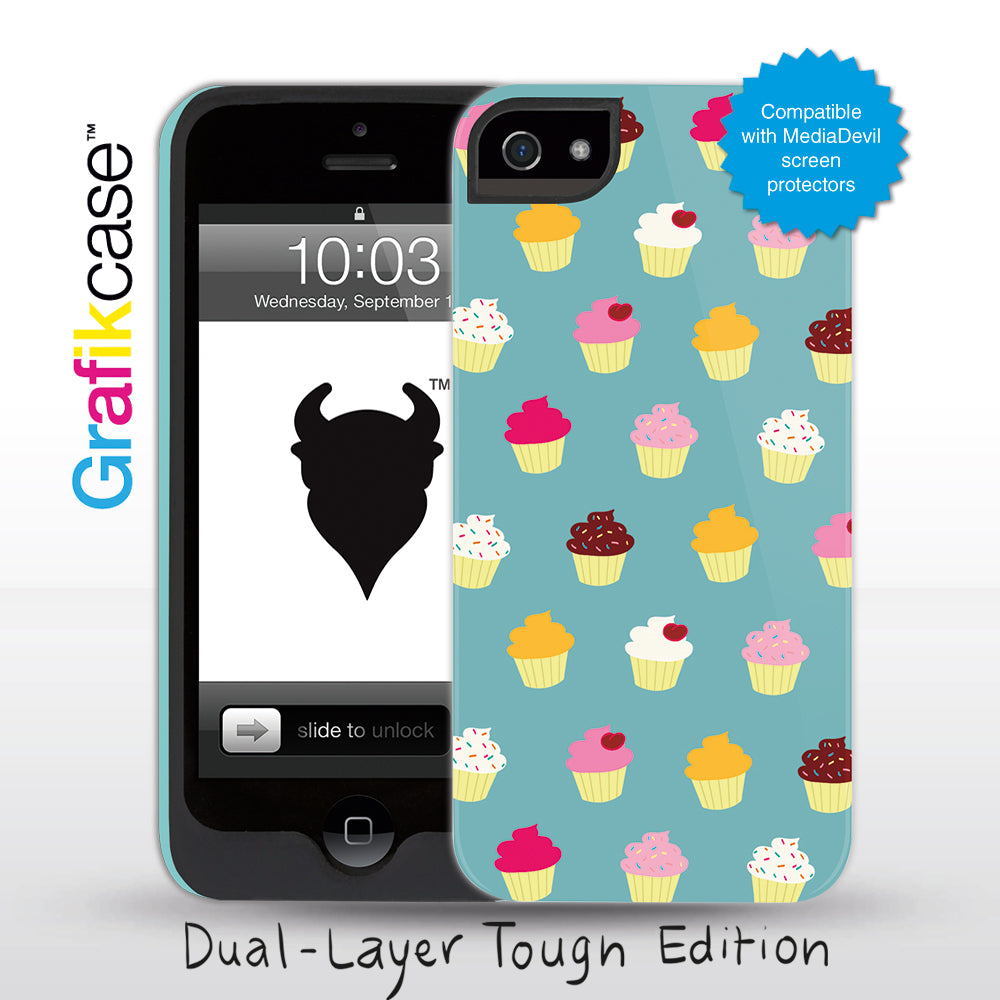 Grafikcase iPhone 5 case: Cupcakes
