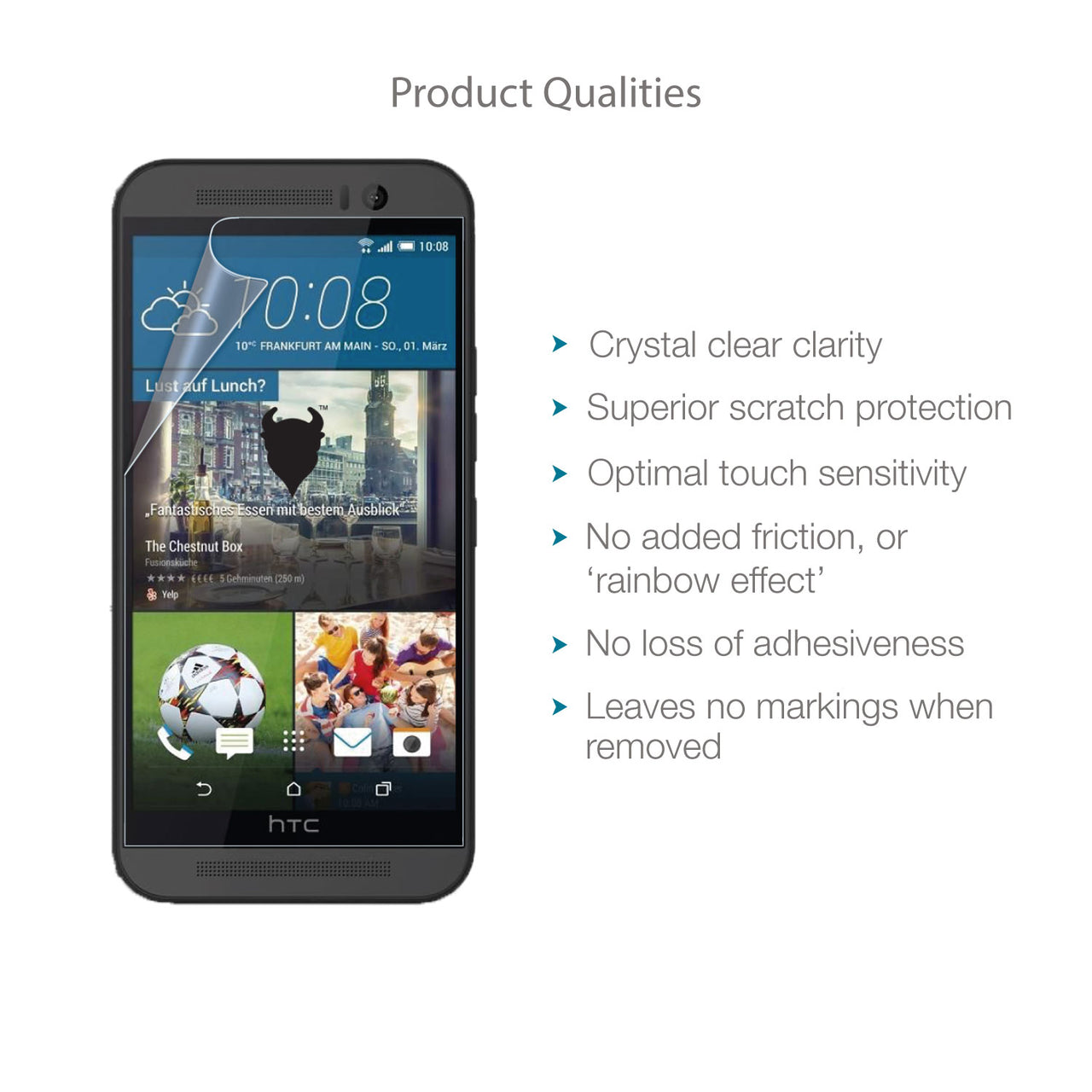 HTC One M9 (2015) Screen Protector (Clear)