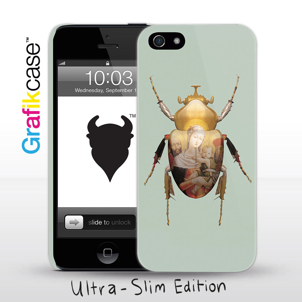 iPhone SE (1st Gen) and iPhone 5/5s Case: Scarab Madonna and Child by Magnus Gjoen | Grafikcase