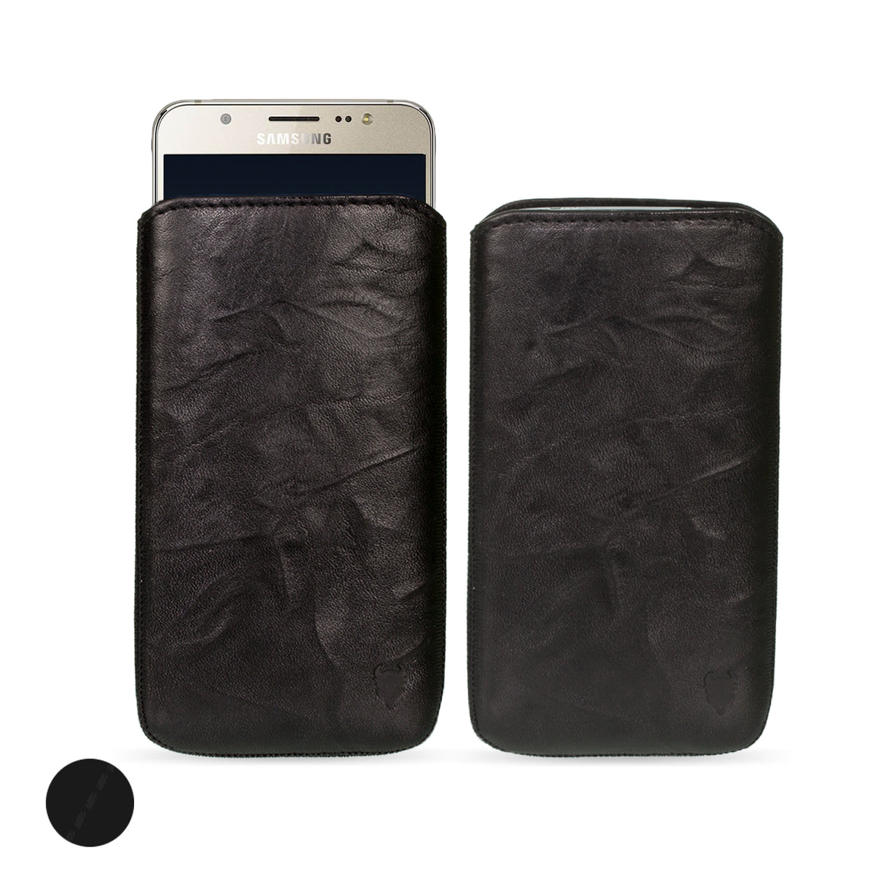 Samsung Galaxy J7 (2016) Genuine Leather Pouch Sleeve Case | Artisanpouch