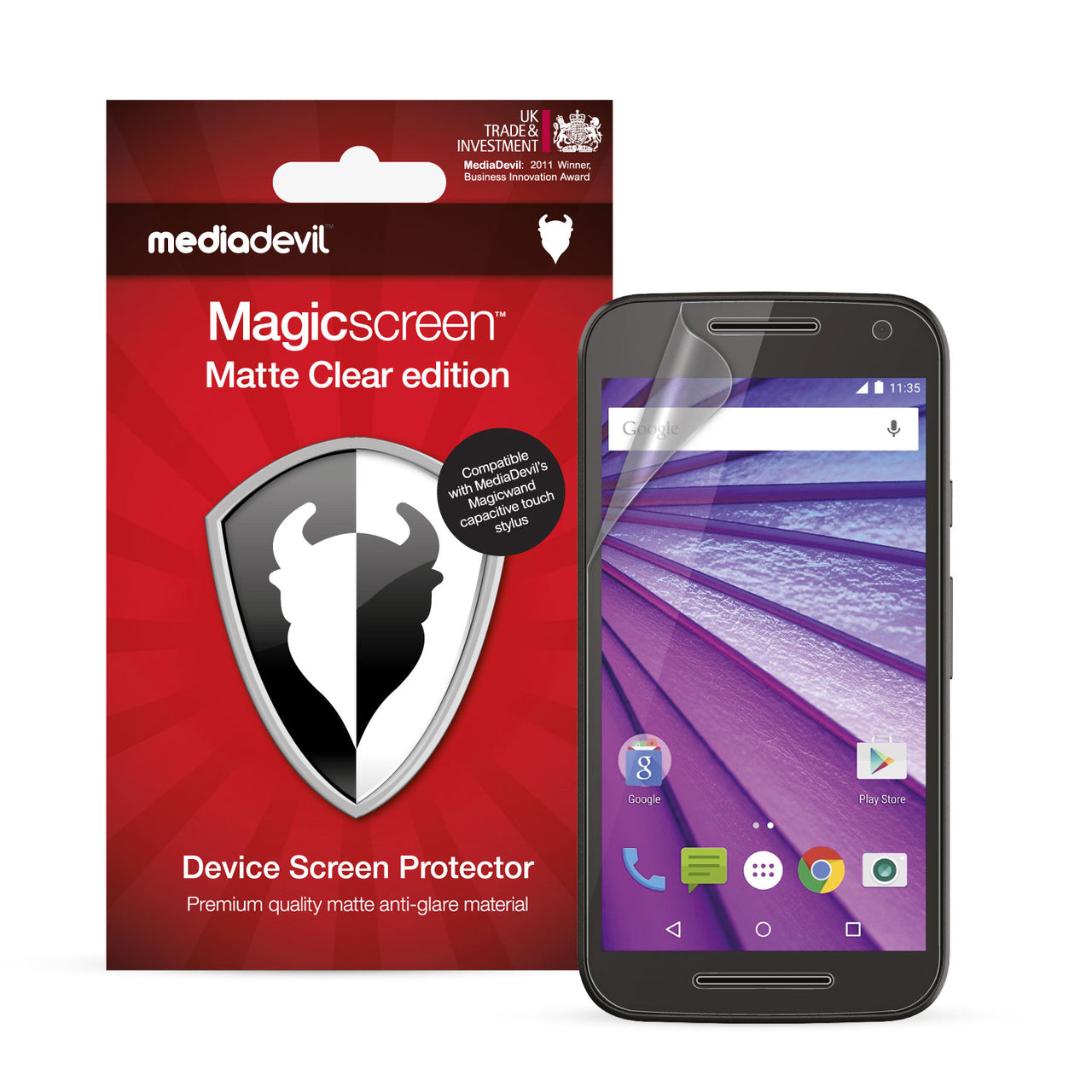Motorola Moto G (2015) Screen Protector (Matte, Anti-Glare)