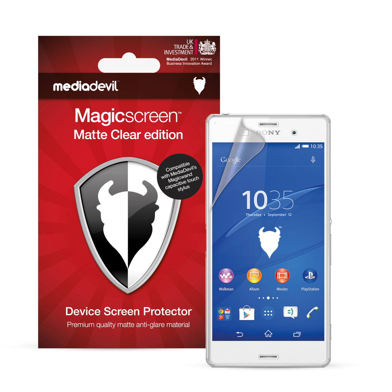 Sony Xperia Z3 Screen Protector (Matte, Anti-Glare)