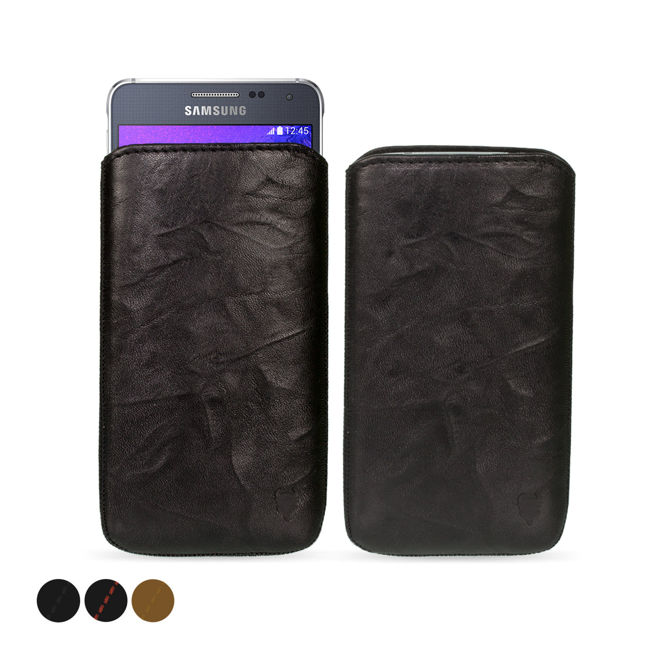 Samsung Galaxy A3 (2014) Genuine Leather Pouch Sleeve Case | Artisanpouch