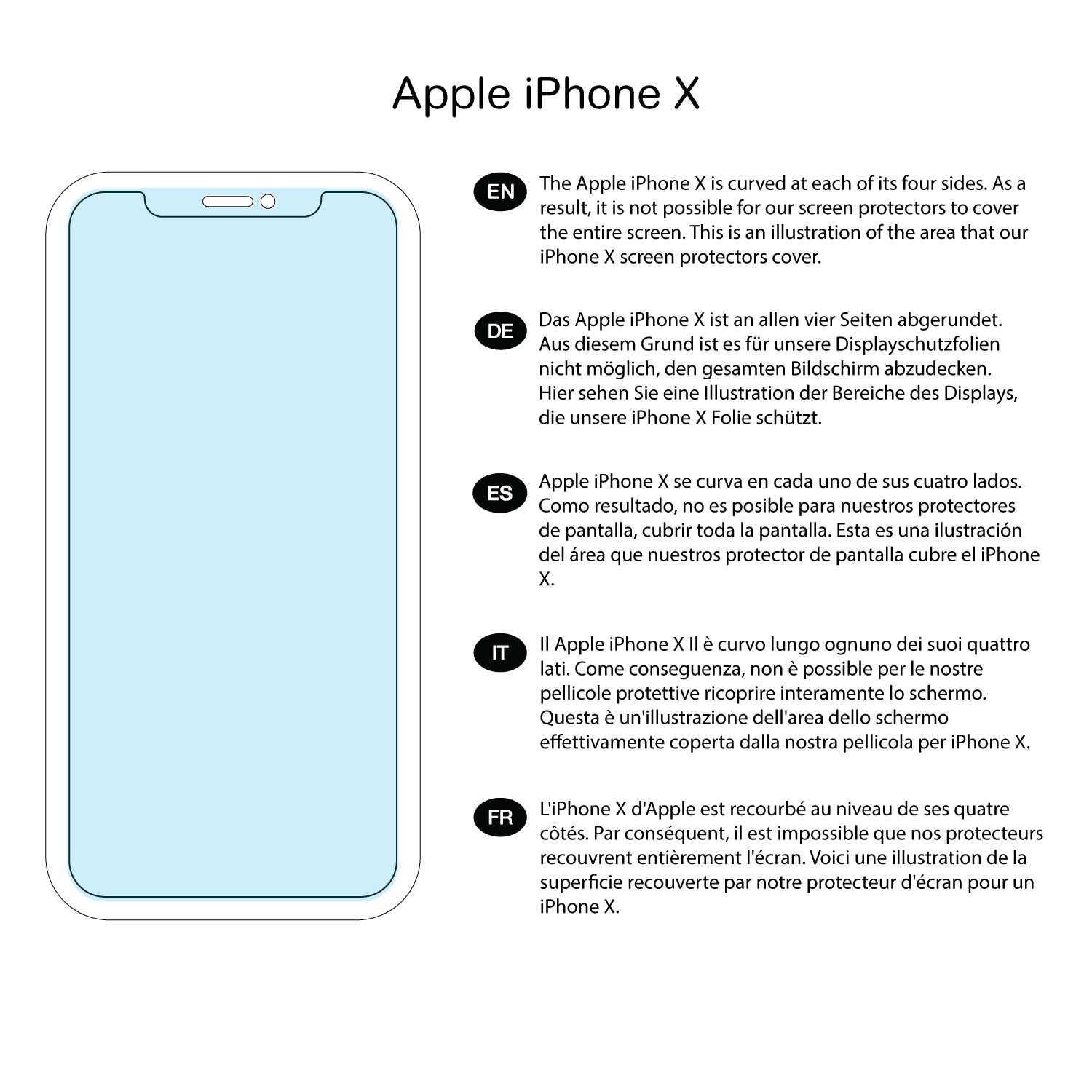 Apple iPhone 11 Pro Max Screen Protector (Ultra-Tough, Glass Free)